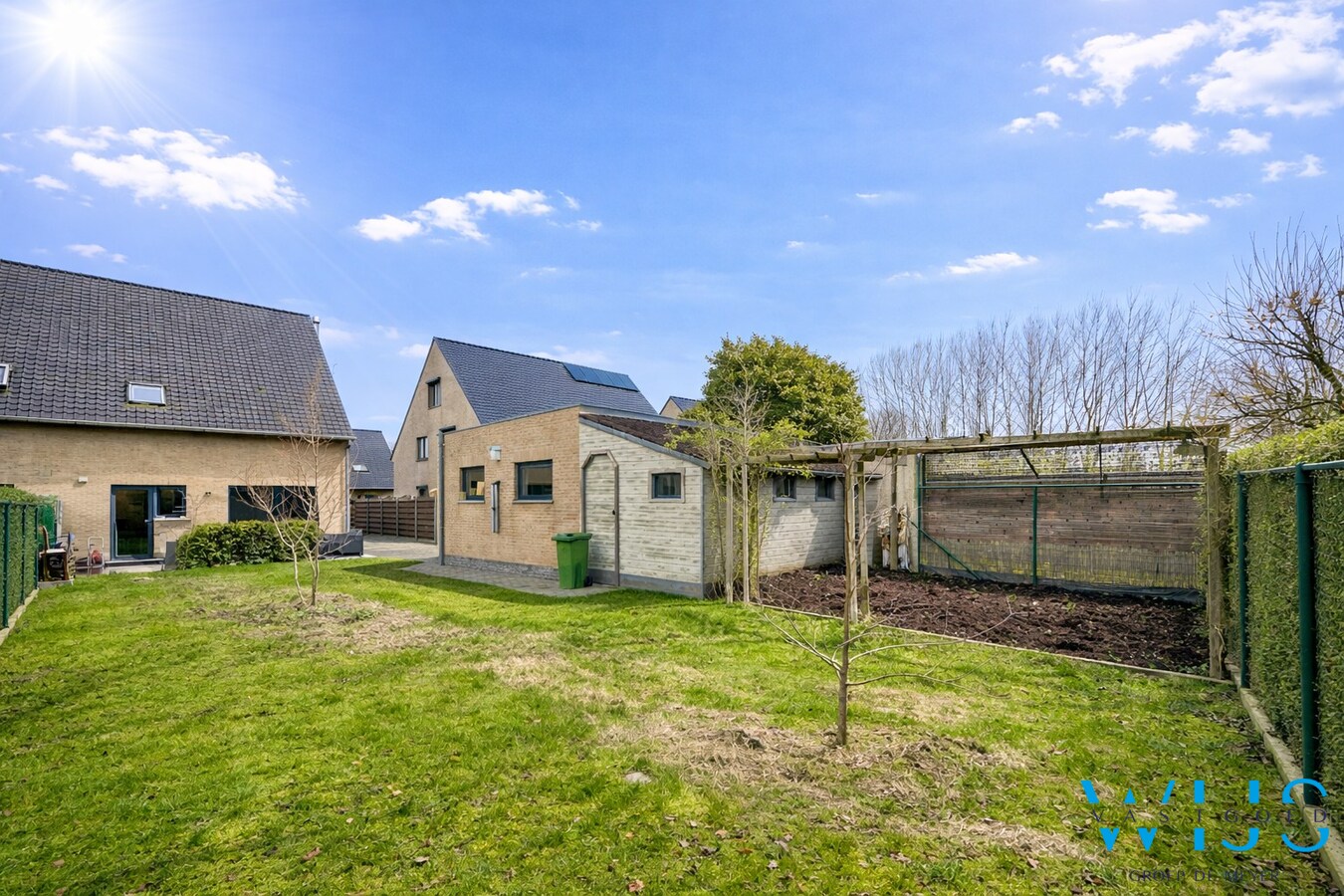 Instapklare halfopen bebouwing op rustige ligging in Doornzele/Evergem 