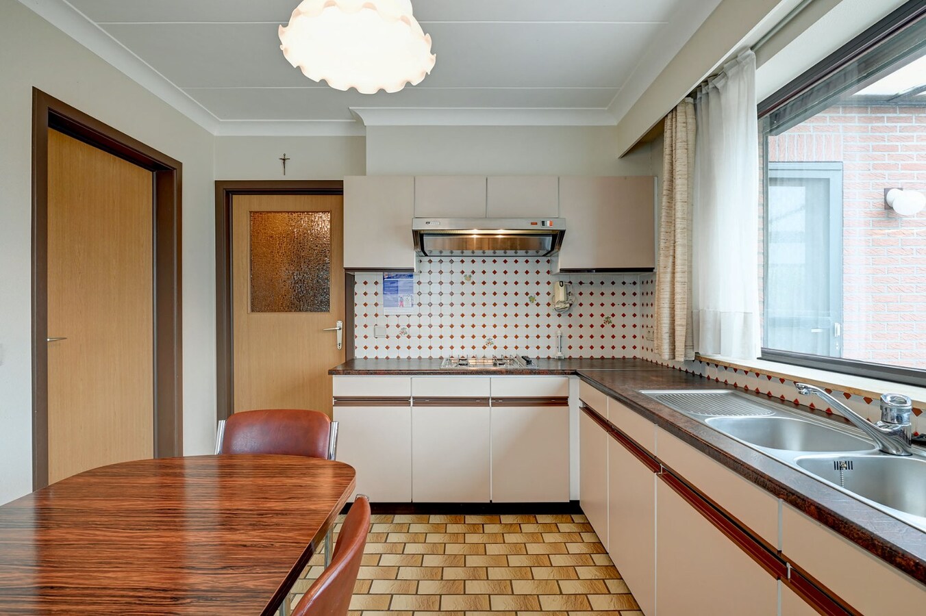 Gelijkvloers huis met drie slaapkamers 