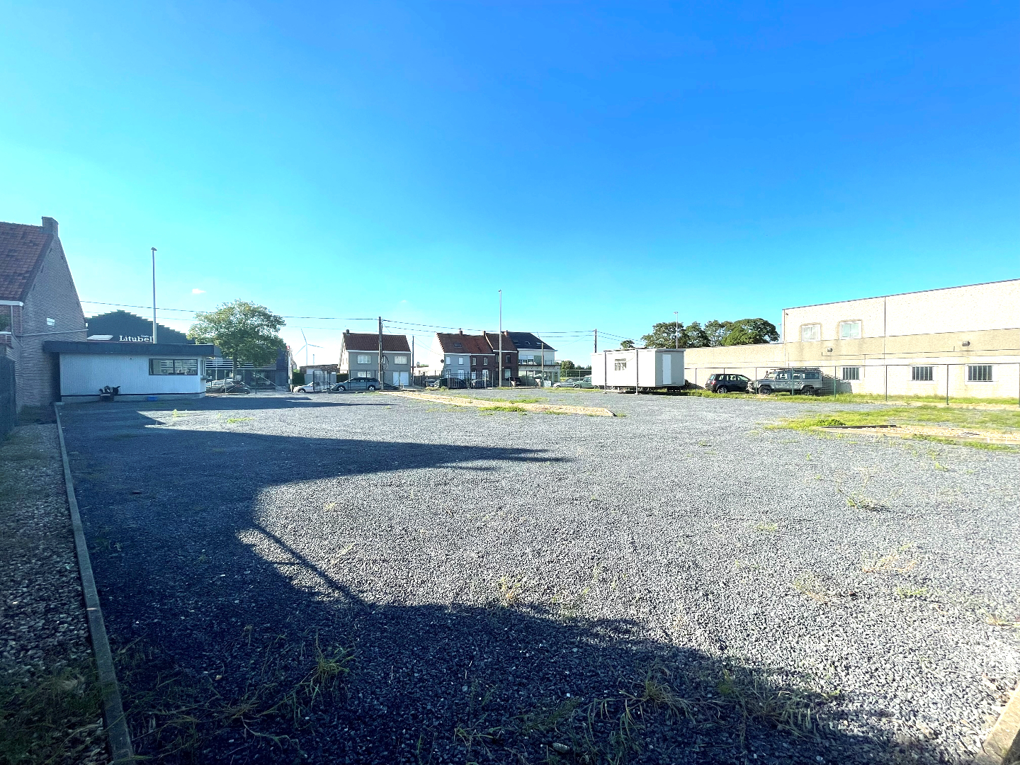 Verhard terrein van 2896m² 