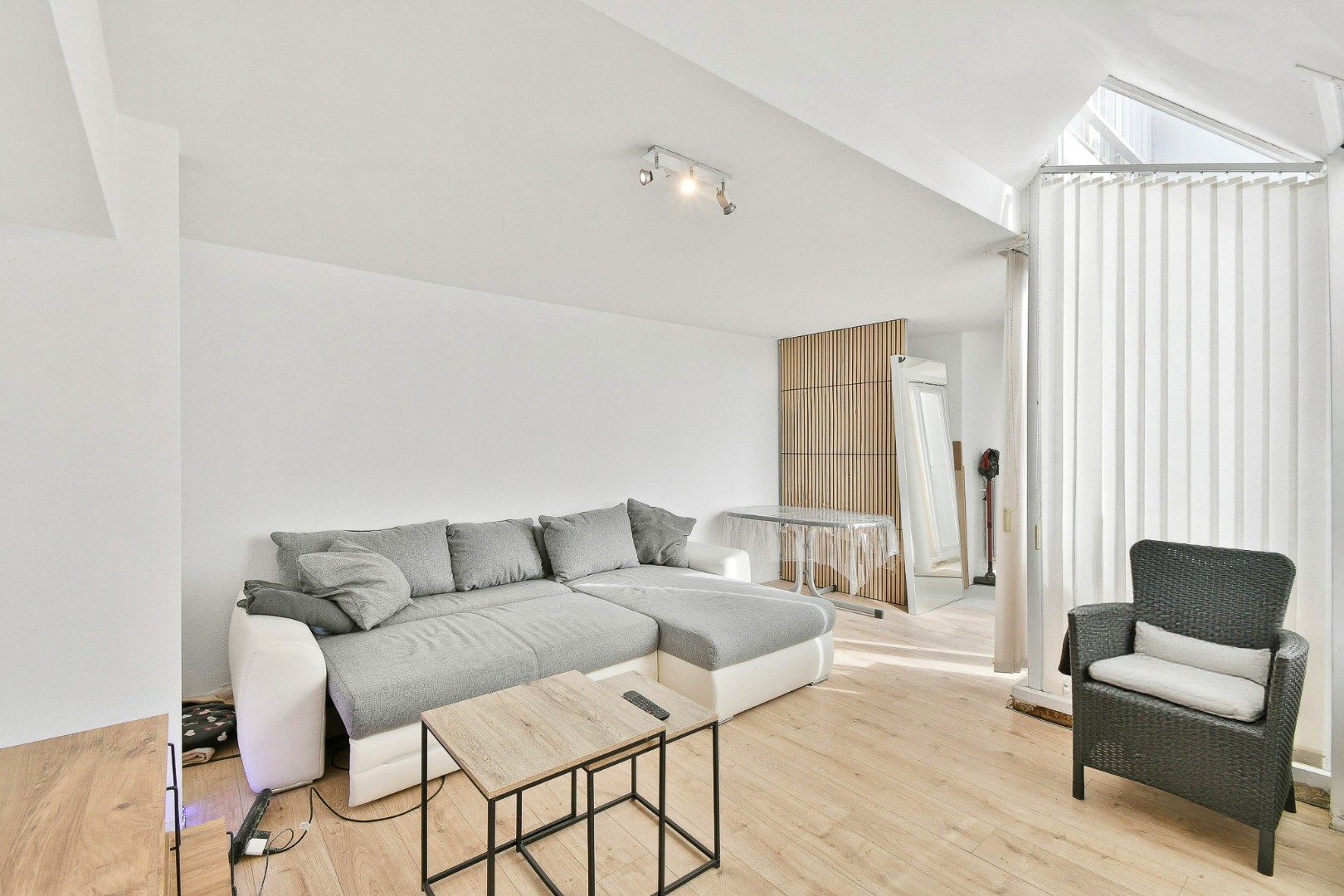 Duplex-appartement met twee ruime slaapkamers en een ruim en intiem terras 