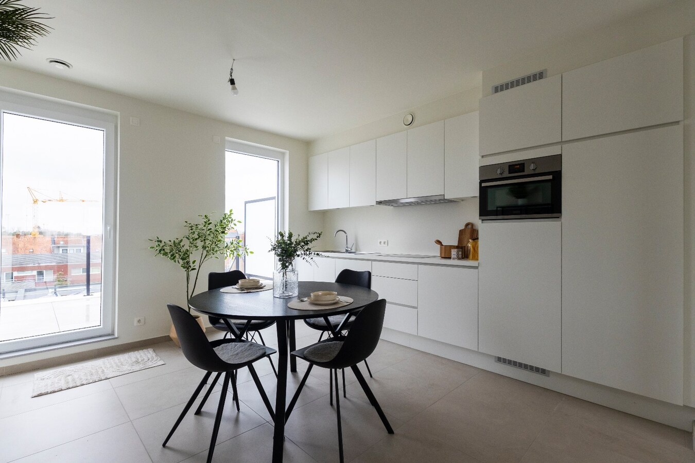 Penthouse (89m2) met uitzonderlijk ruim terras te koop in Emelgem (Izegem) 