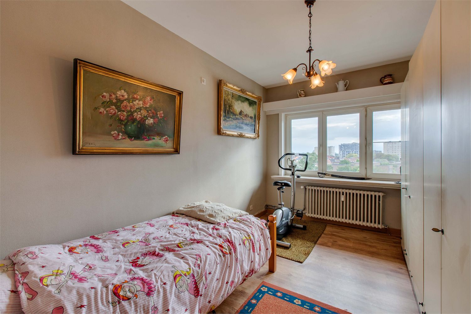 Tweeslaapkamer-appartement op toplocatie 