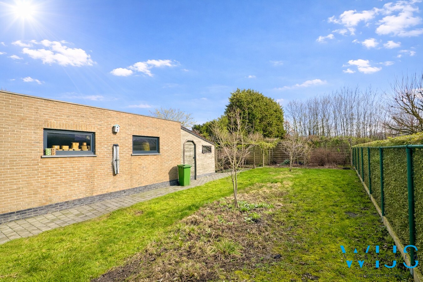 Instapklare halfopen bebouwing op rustige ligging in Doornzele/Evergem 