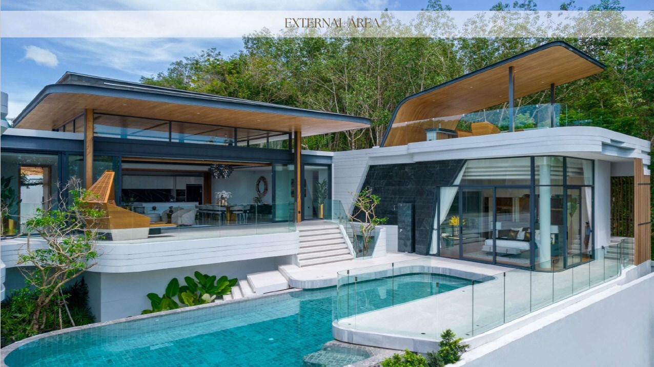 Thailand - Phuket: luxueuze pool-villa's 