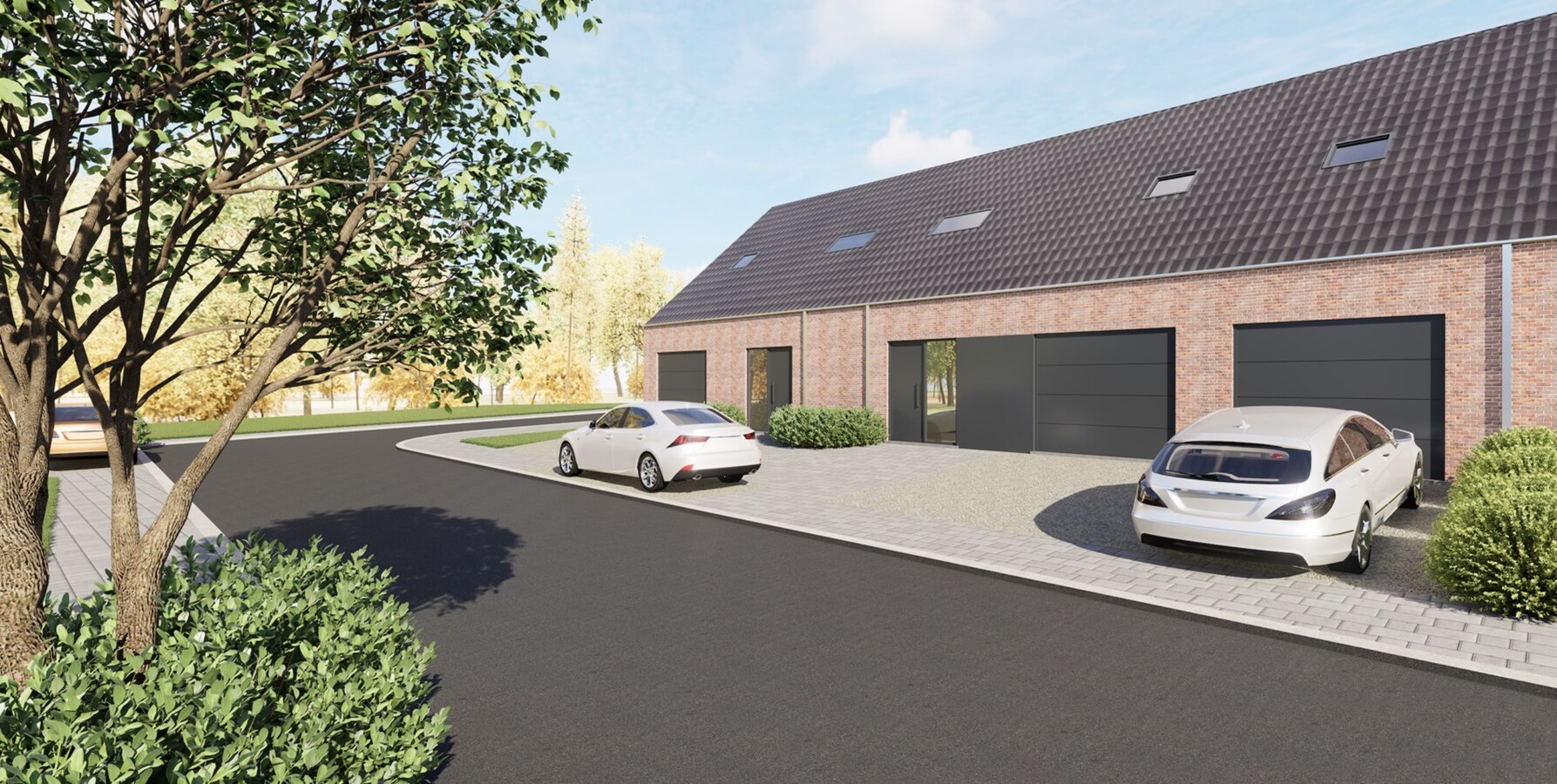 26 nouvelles constructions (2/3 façades) avec jardin, garage, parking, TOP SECTEUR ! 