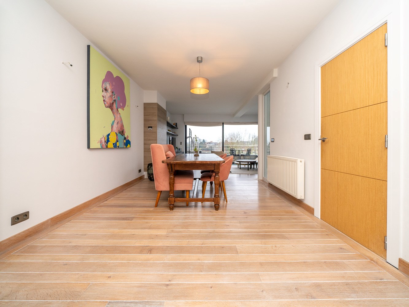 Gemeubelde woning in het centrum van Dilbeek 