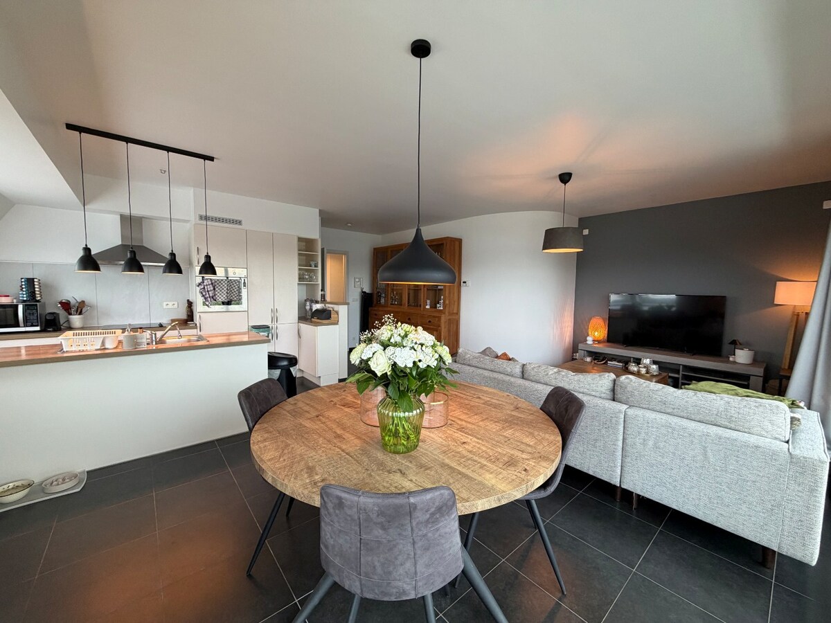 Luxueus dakappartement te Asper. 