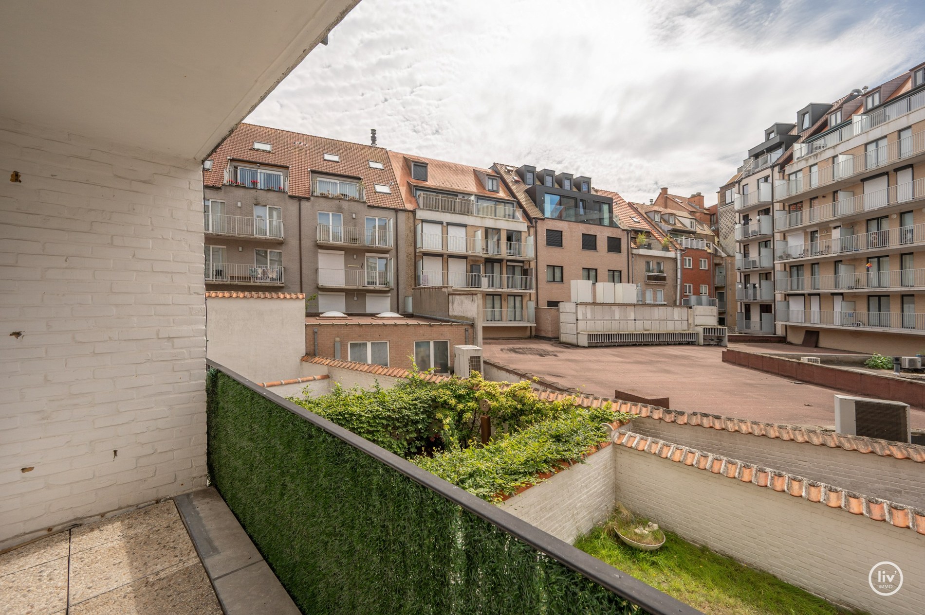 Bel appartement de deux chambres situé au centre de Knokke. 