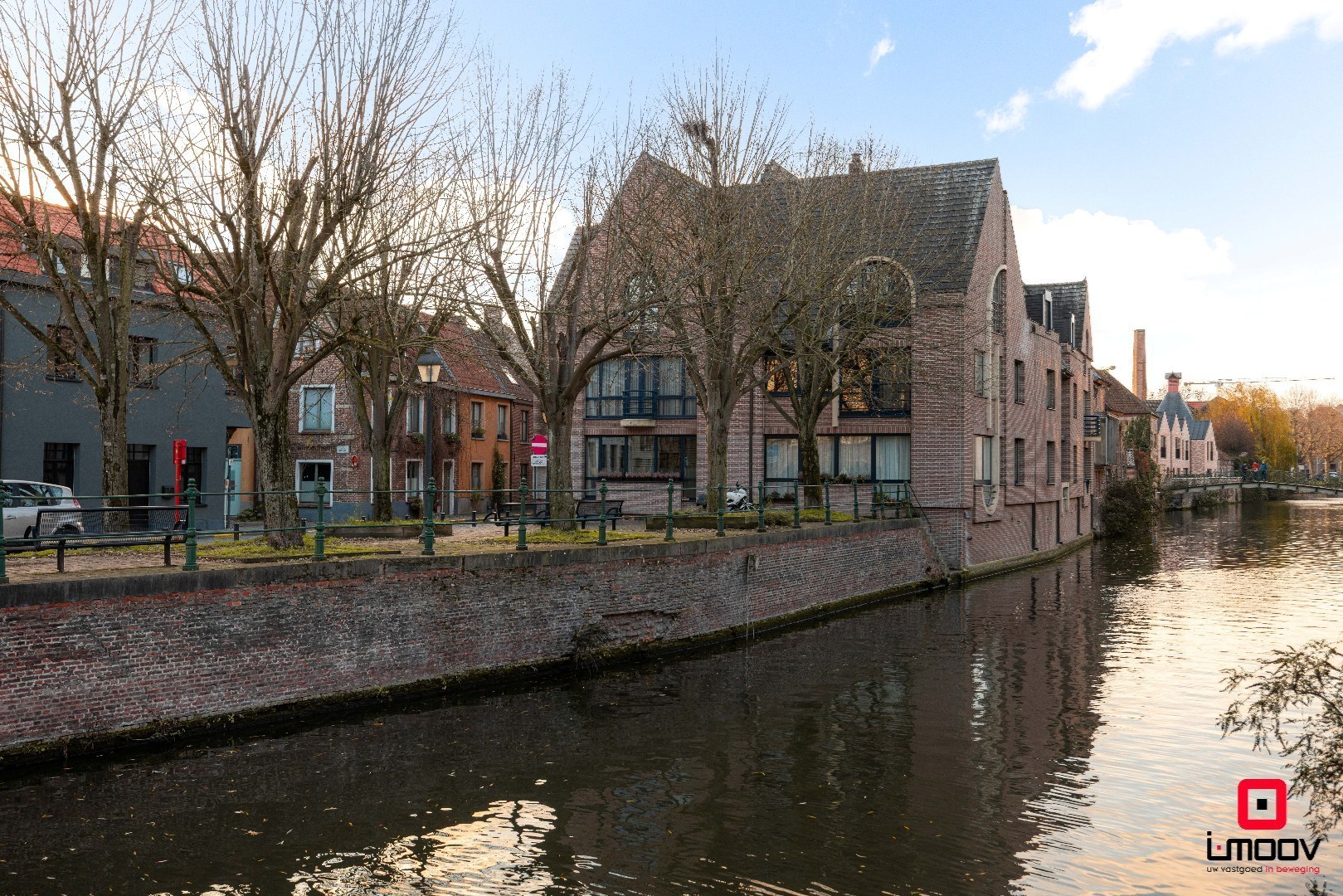 Twee-slaapkamerappartement aan het water, in het hart van historisch Gent 