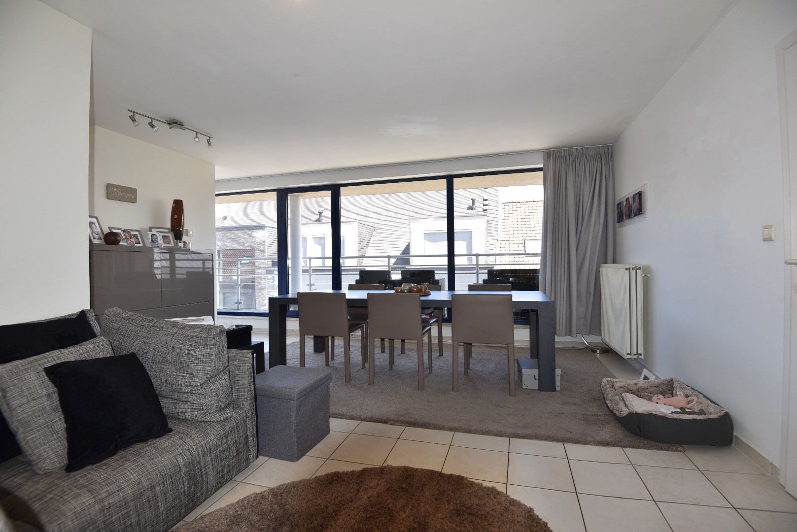 1 slpk appartement, balkon en kelder te centrum Maldegem 