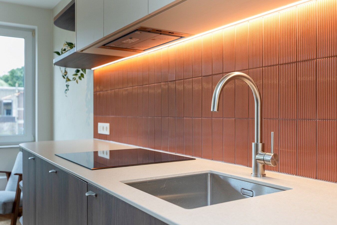 Luxueus gerenoveerd appartement met 2 slaapkamers 