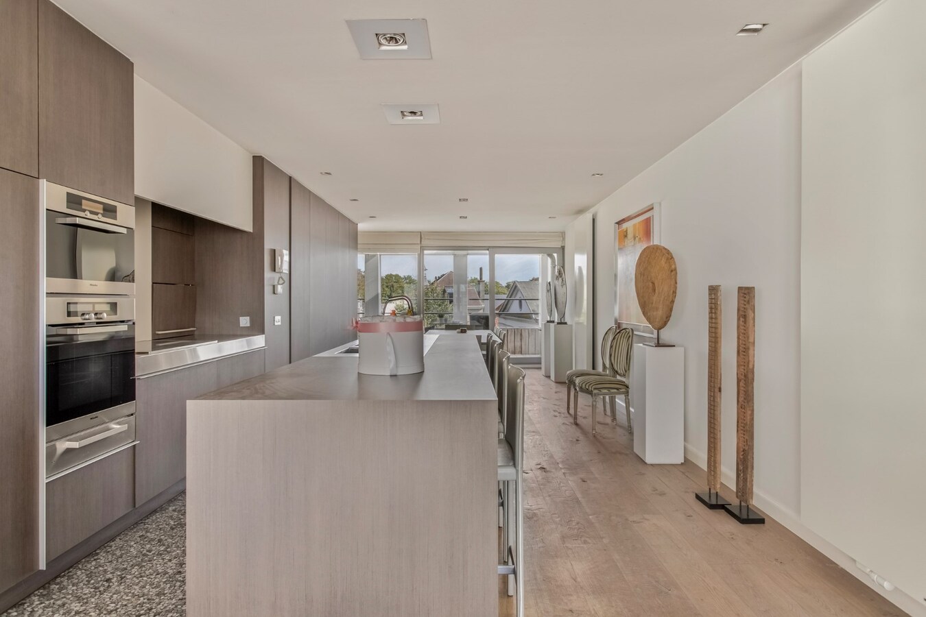 Prachtige penthouse met dakterras - te huur 