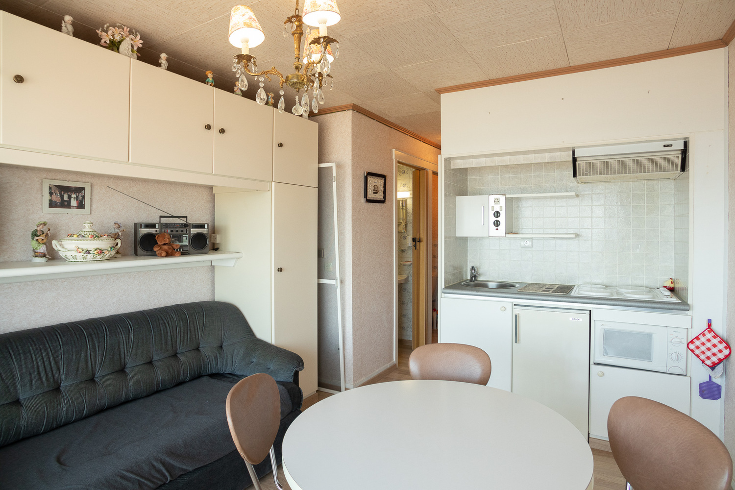 Rustig gelegen appartement, fenomenaal zeezicht, met 1 slaapkamer 