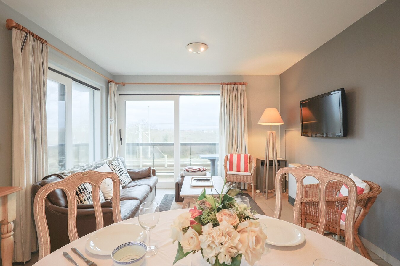 App. avec 2 chambres 