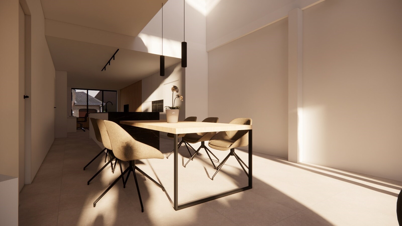 Uiterst ruime woning met garage in het centrum van Kortemark 