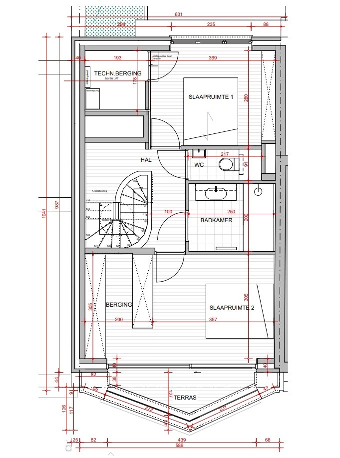 NIEUWBOUW DUPLEXAPP. MET ZIJDELINGS ZEEZICHT IN CENTRUM OOSTENDE 