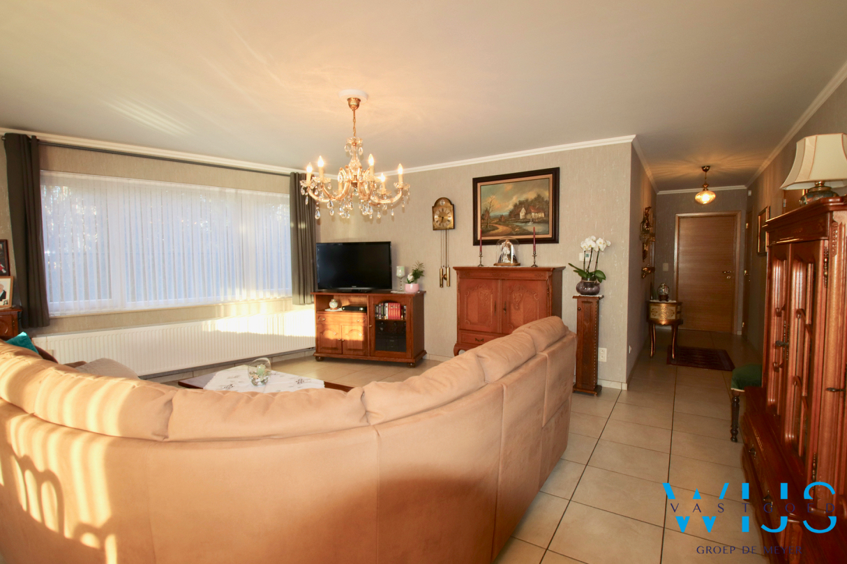 Prachtig gelijkvloers 2 slaapkamerappartement van 119m² te ERTVELDE ! 