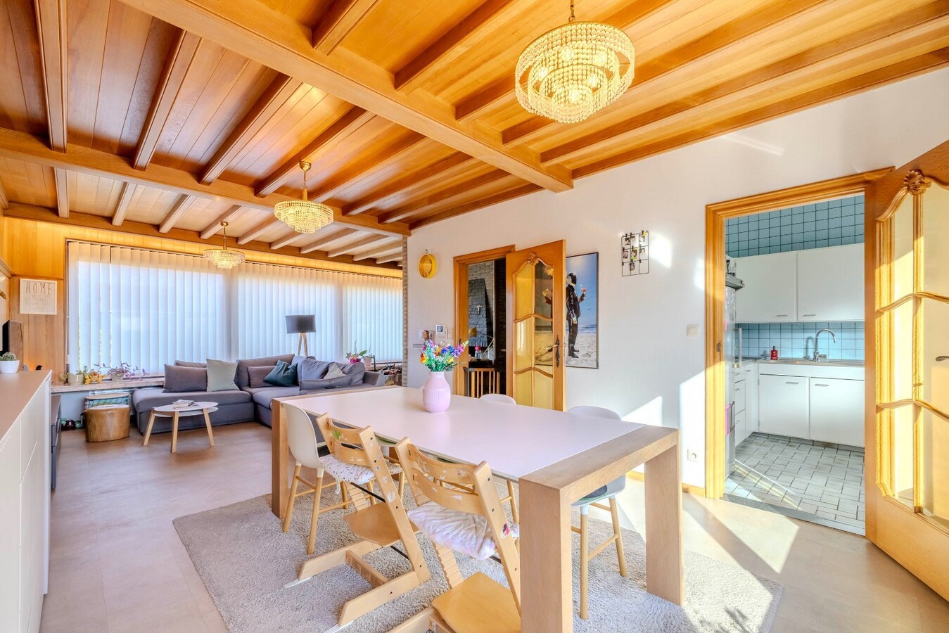 Goed gelegen gezinswoning met tuin en 3 slpks 