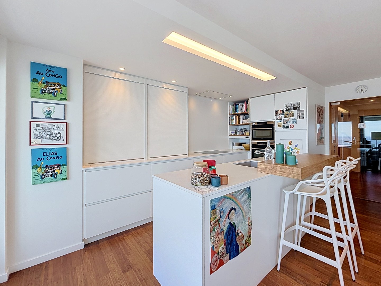 Ruim uniek ingericht appartement met Zeezicht in Oostende 