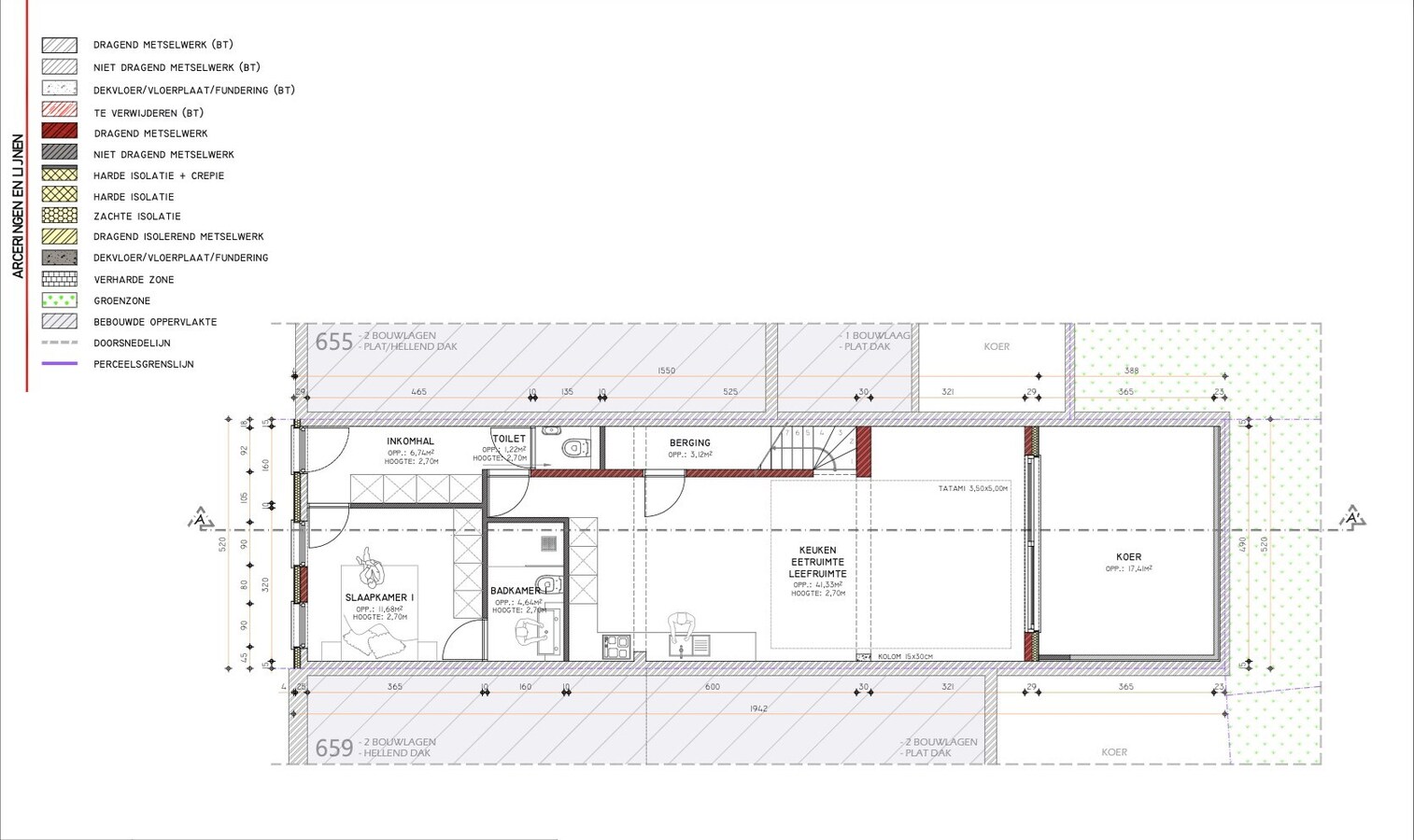 Plan n.1 (aanpassingen mogelijk) 