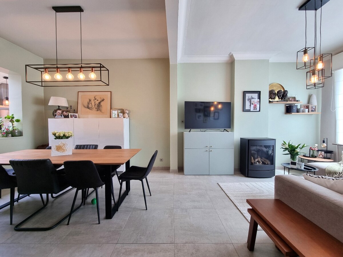 Toffe woning met zeer diepe tuin (467m²) te Koolkerke 