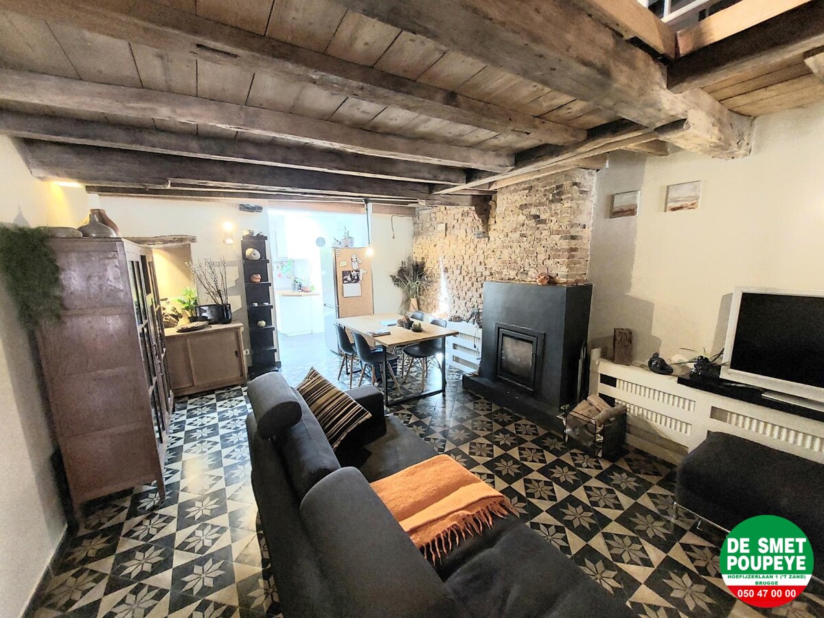 Typisch Brugse woning met stadstuin 