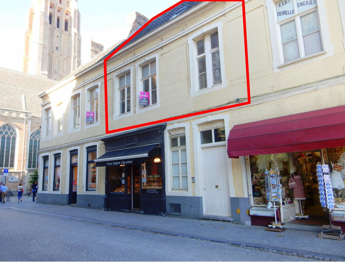 Gezellig duplexappartement in hartje Brugge 