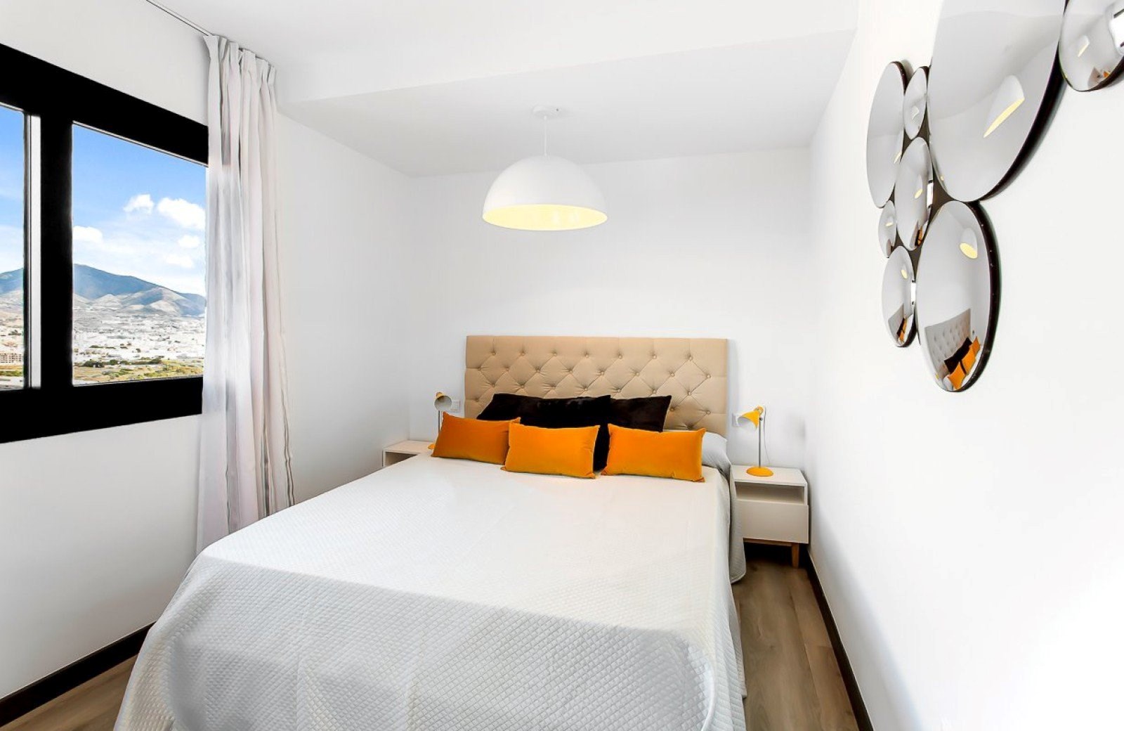 Hoek appartement 3 of 4 slpks te Mijas (Malaga) Spanje 