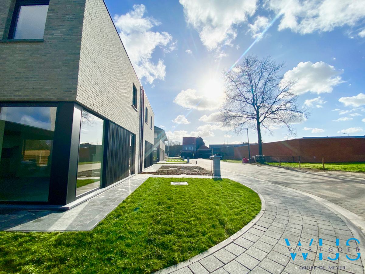 Nieuwbouwwoning met 3 slaapkamers en tuin te Maldegem ! 