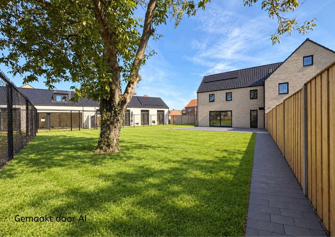 Halfvrijstaande BEN-woning op een perceel van 4a62ca in landelijk project te Voorshoven, een gehucht van Neeroeteren! 