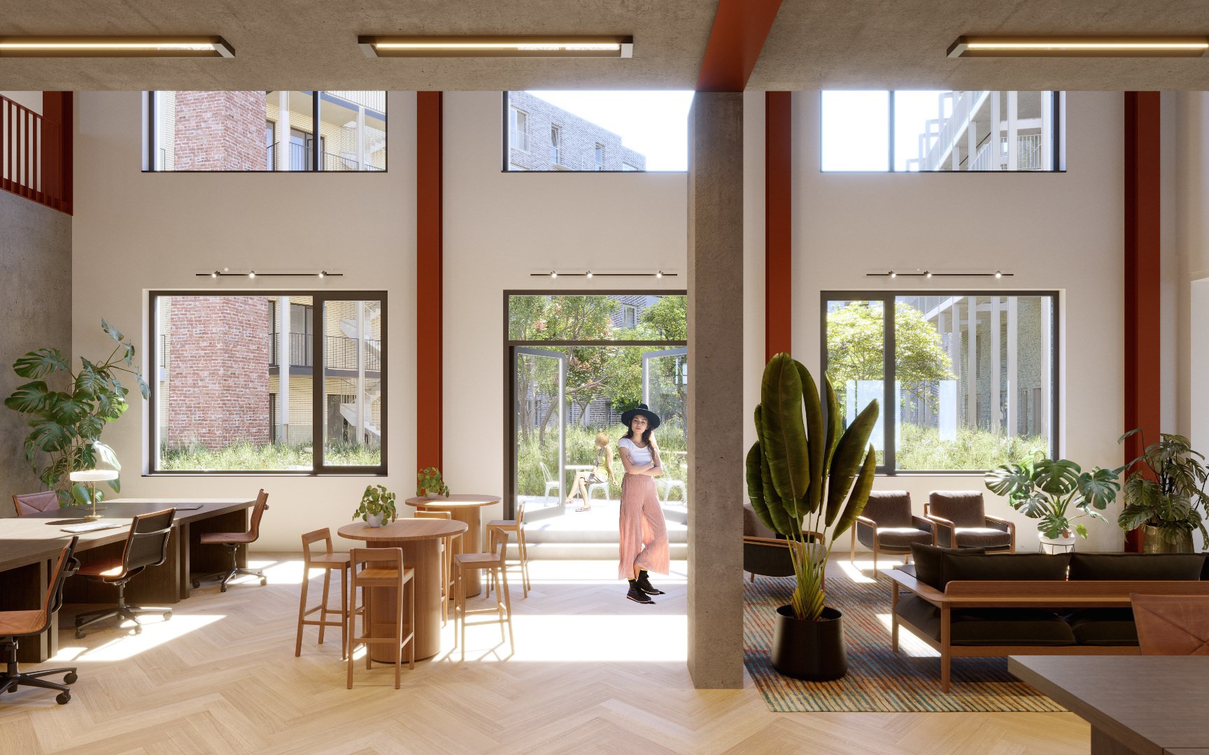 Nieuwbouw kantoren te huur in The Bunch Antwerpen