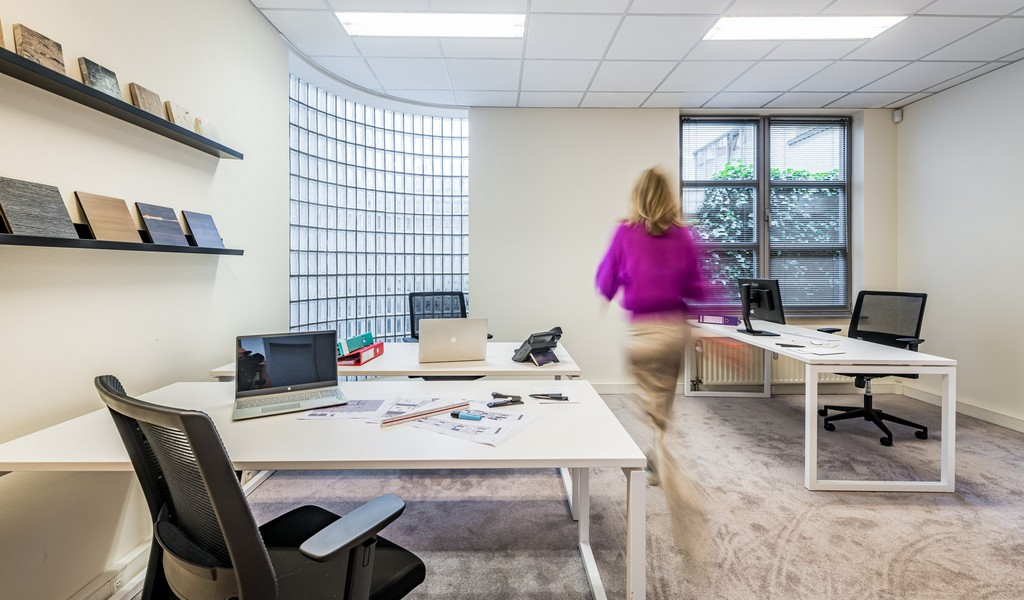 Gemeubelde kantoren met dienstverlening in Parkoffice Gent
