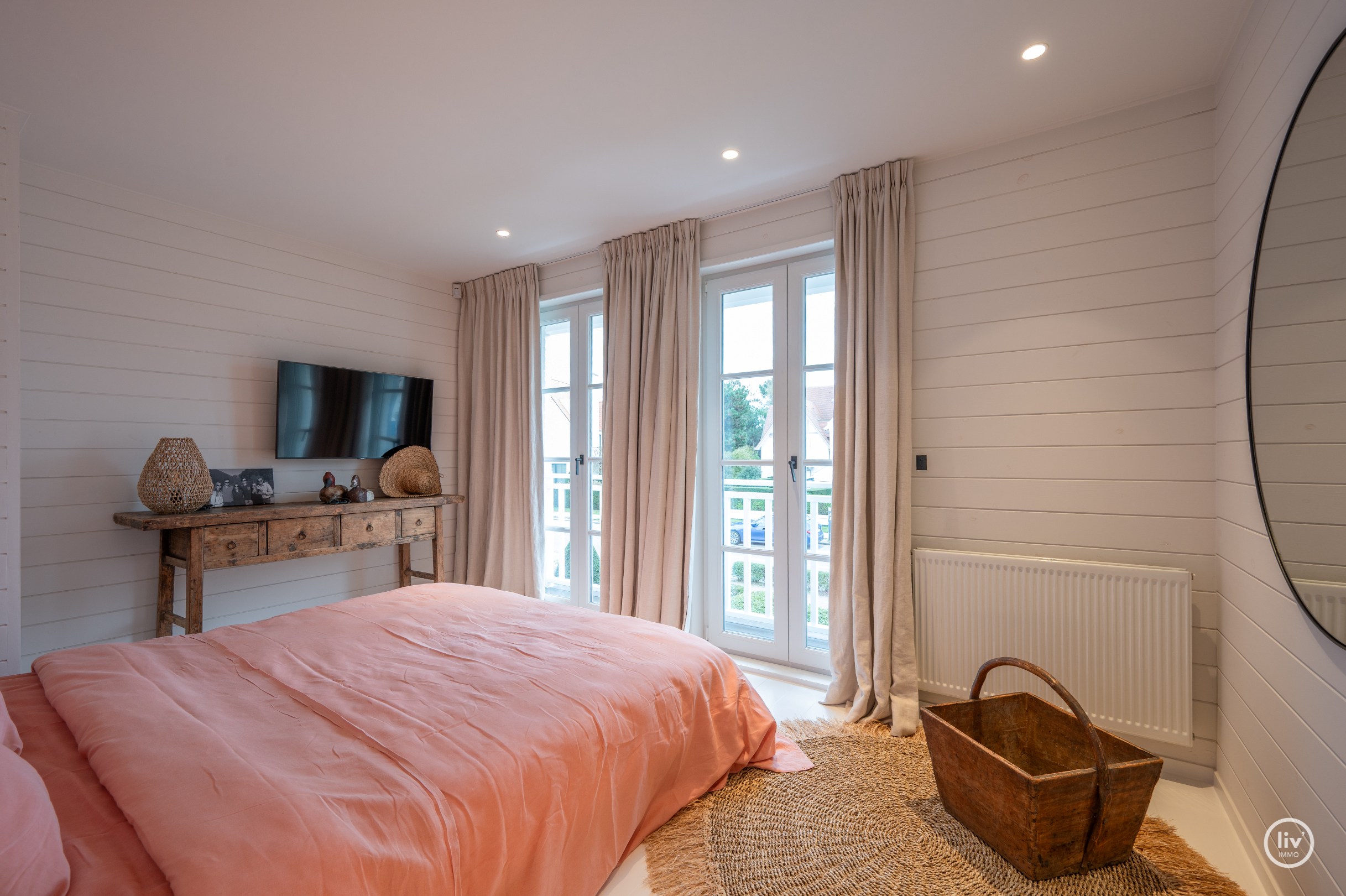 Exclusieve koppelvilla met verfijnde afwerking op toplocatie in het Zoute 