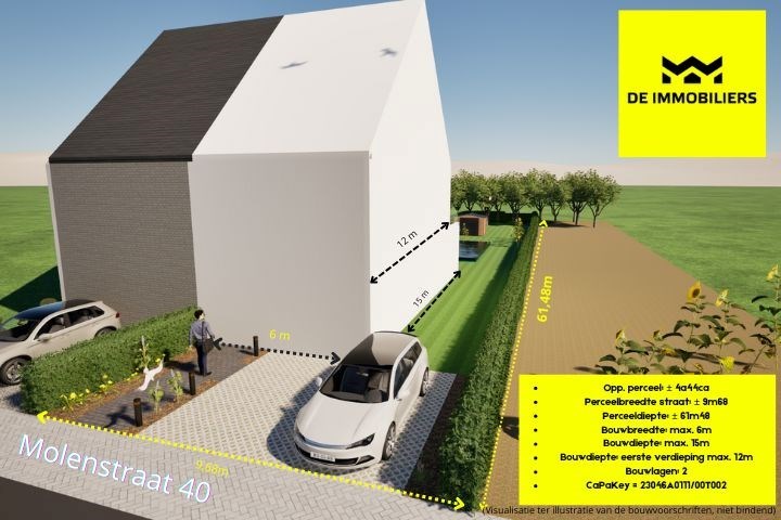 Bouwgrond HOB 4a44 te Beersel (Lot) 