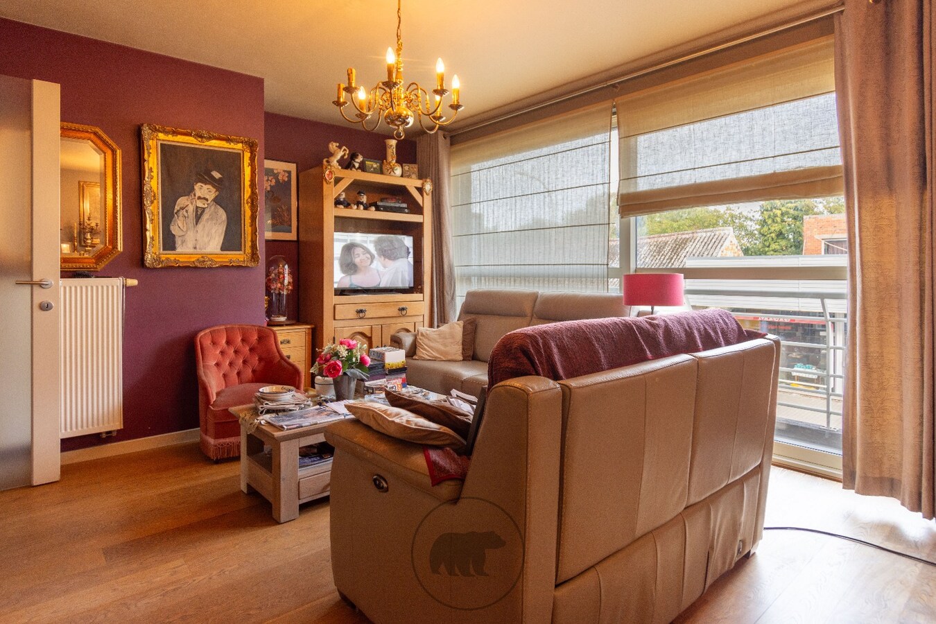 Tweeslaapkamer appartement met garagebox in centrum Wachtebeke 