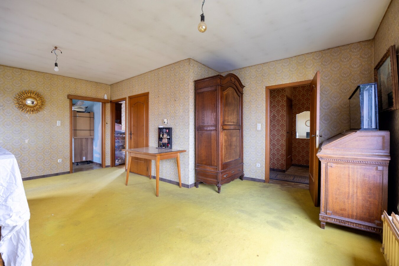 HOEVE in Hoegaarden met 5 slaapkamers (Kangoeroewoning) 