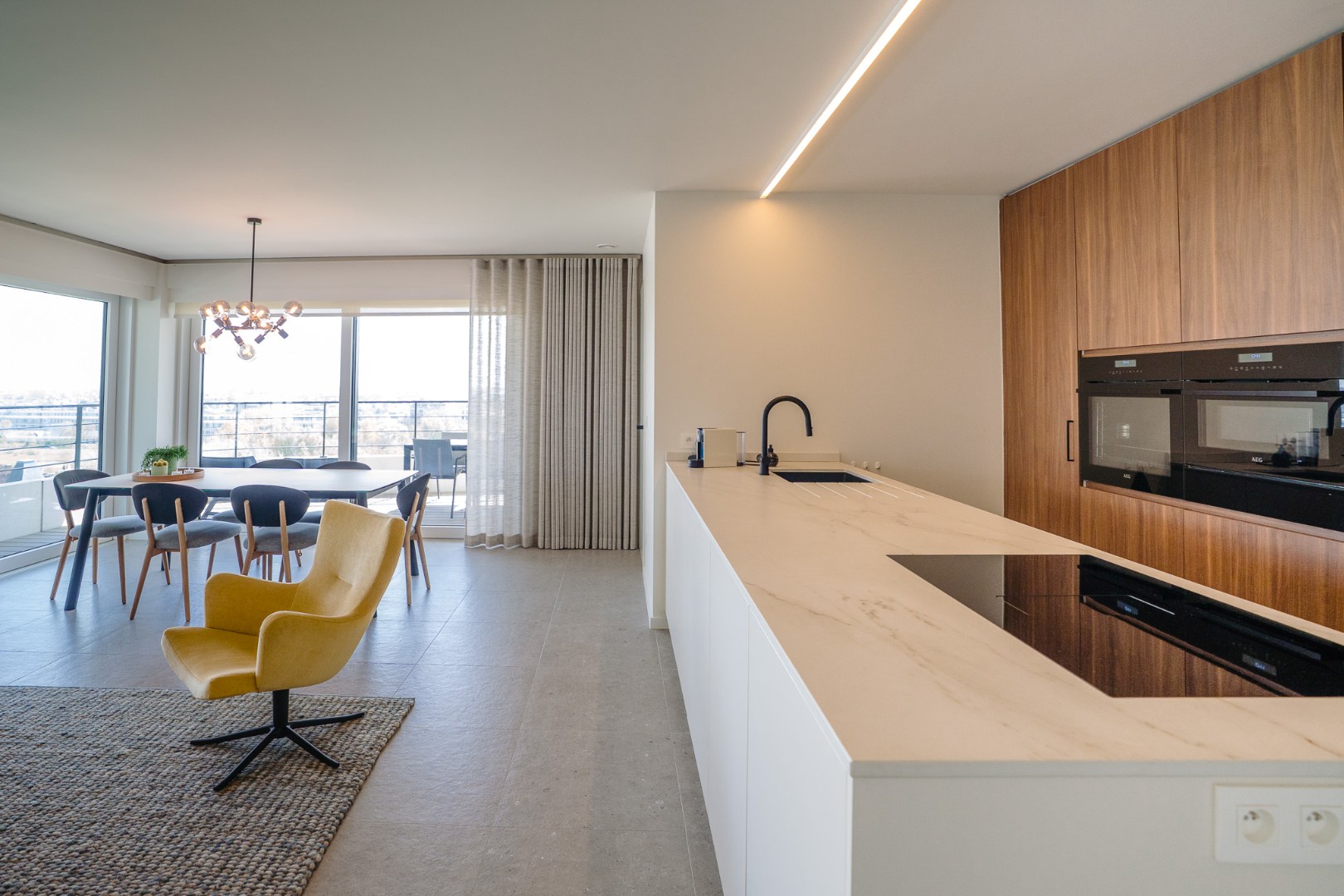 HIGH END 3 SLPK APP - TERRAS - ZICHT OP GOLF 