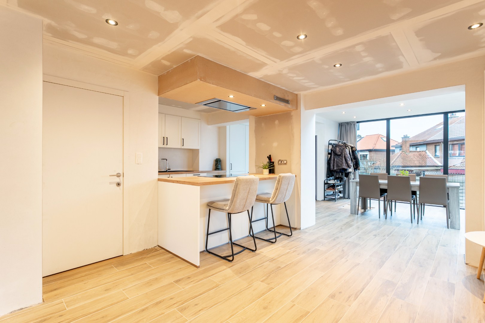 Rustig gelegen halfopen woning met 3 slpks en tuin te Buizingen 