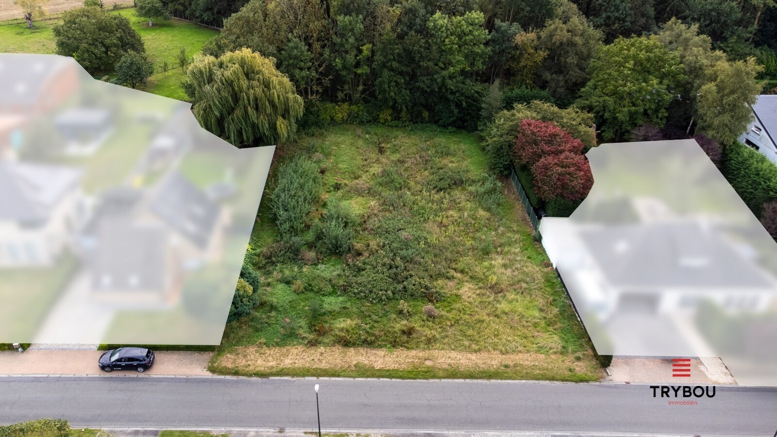 Perceel bouwgrond van 886,5 m² 