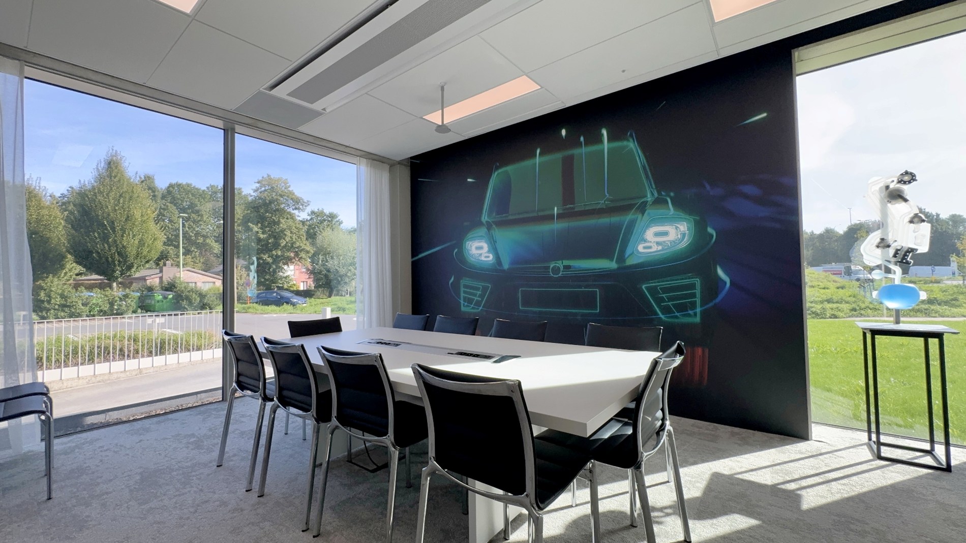 Energiezuinige kantoren te huur in Office Park aan E17 te Lokeren