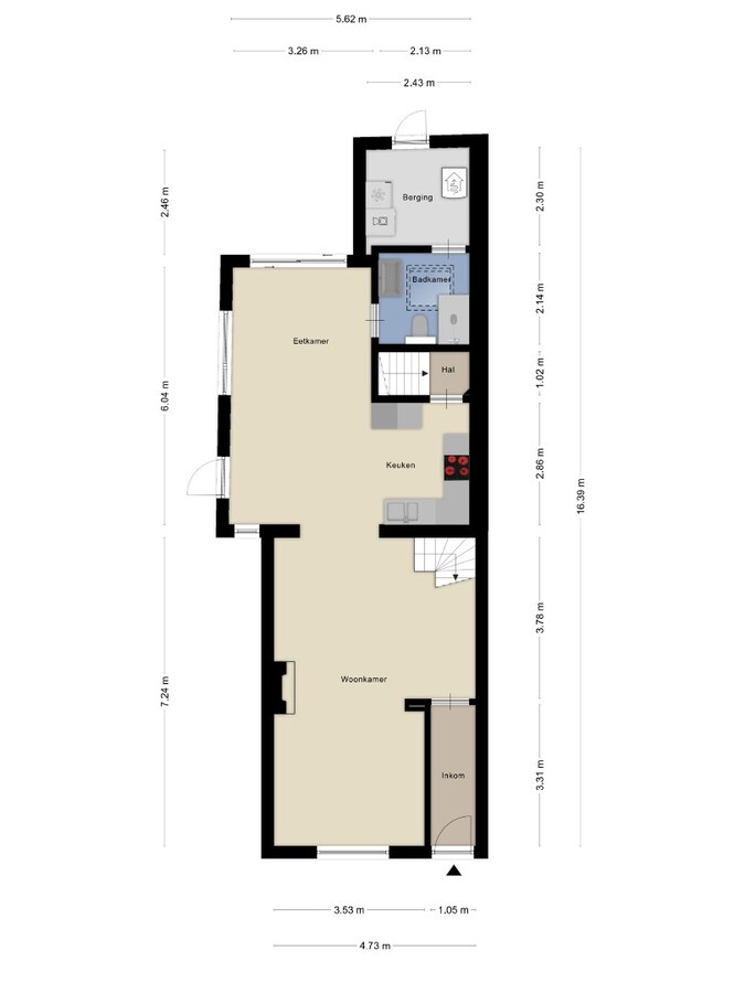 Woning met prachtige tuin te koop in Mechelen-Zuid 