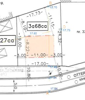 Bouwgrond van 3 are en 68 ca. voor open bebouwing in Westerlo 
