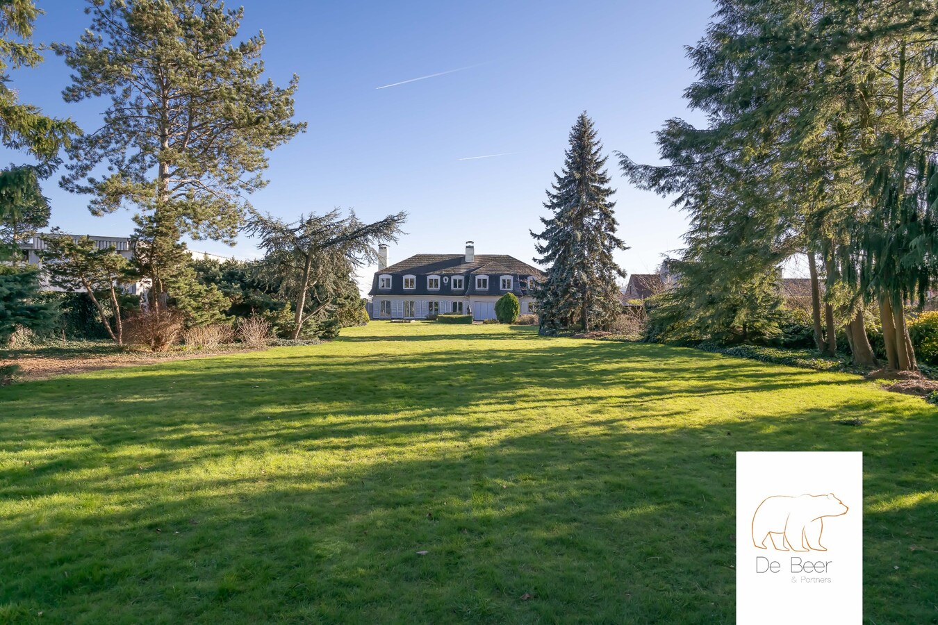 Franse villa met parktuin te Lochristi 