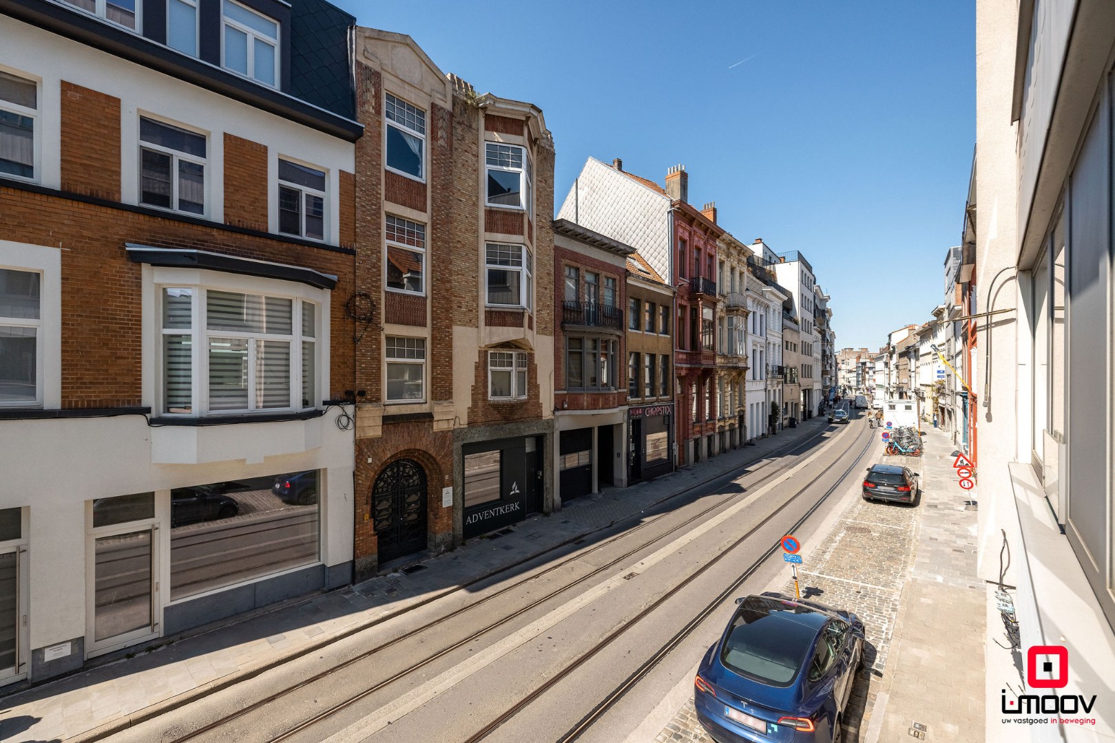Instapklaar appartement met 2 slaapkamers, 2 badkamers en terras in hartje Gent 