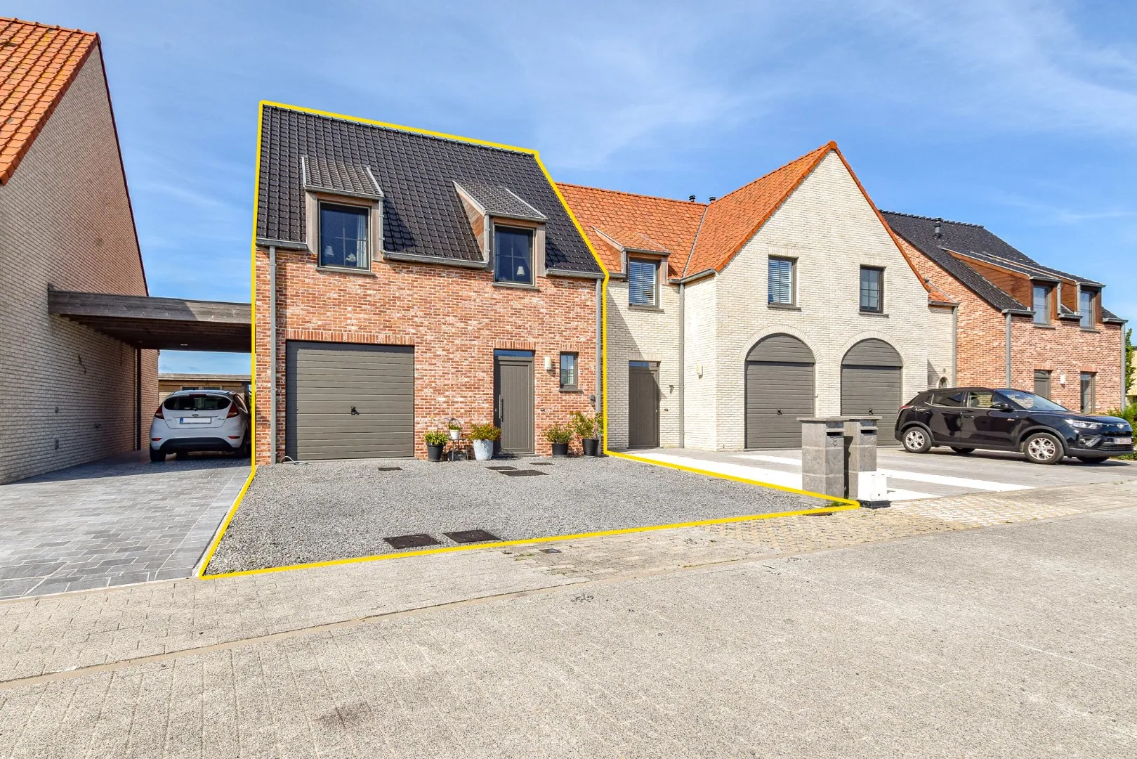 Instapklare en landelijke woning met 3 slaapkamers in rustige nieuwbouwwijk te Lombardsijde