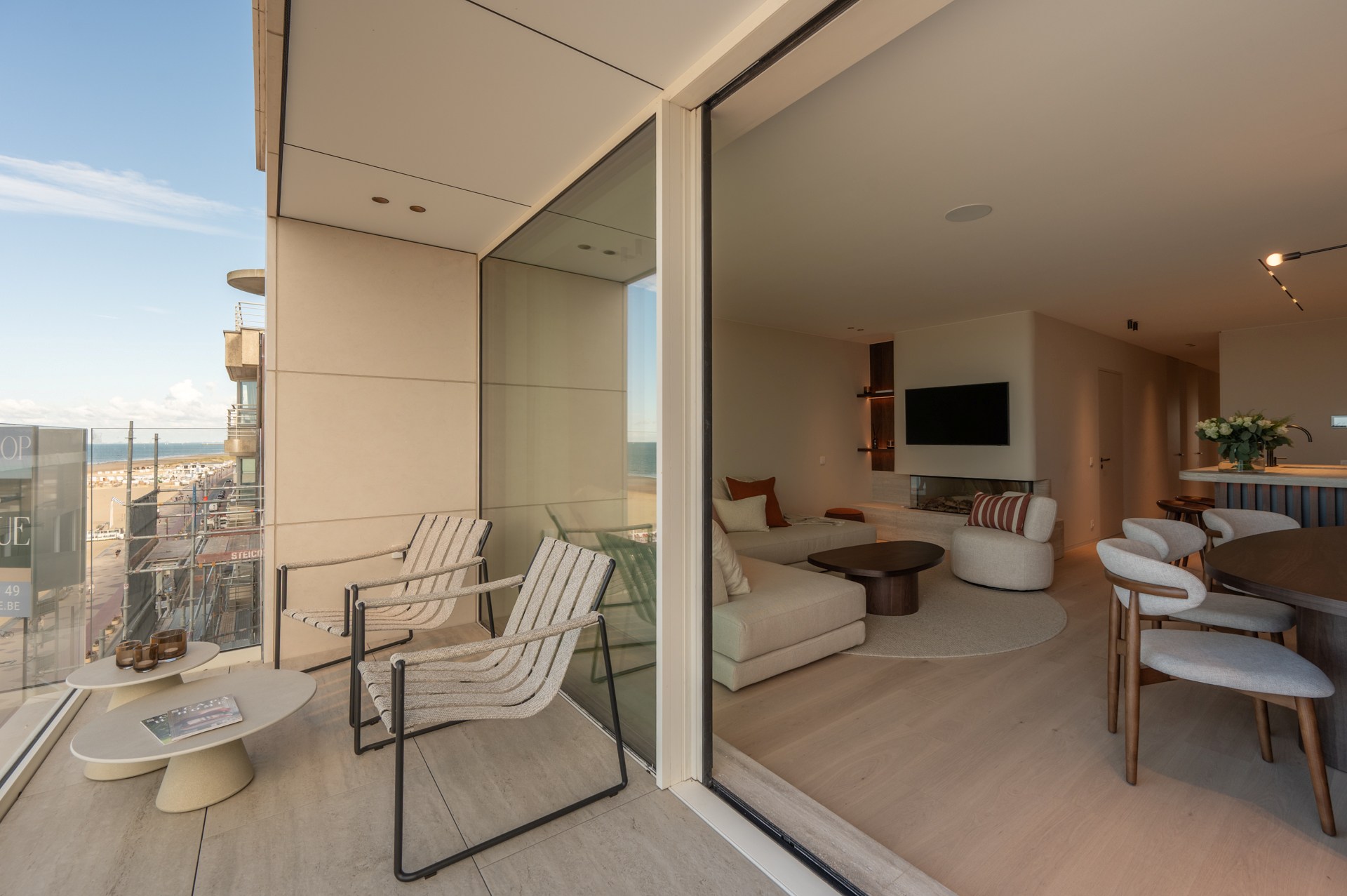 Résidence Milenka - Magnifique projet de construction en hauteur avec vue panoramique sur la mer dans le Zoute. 