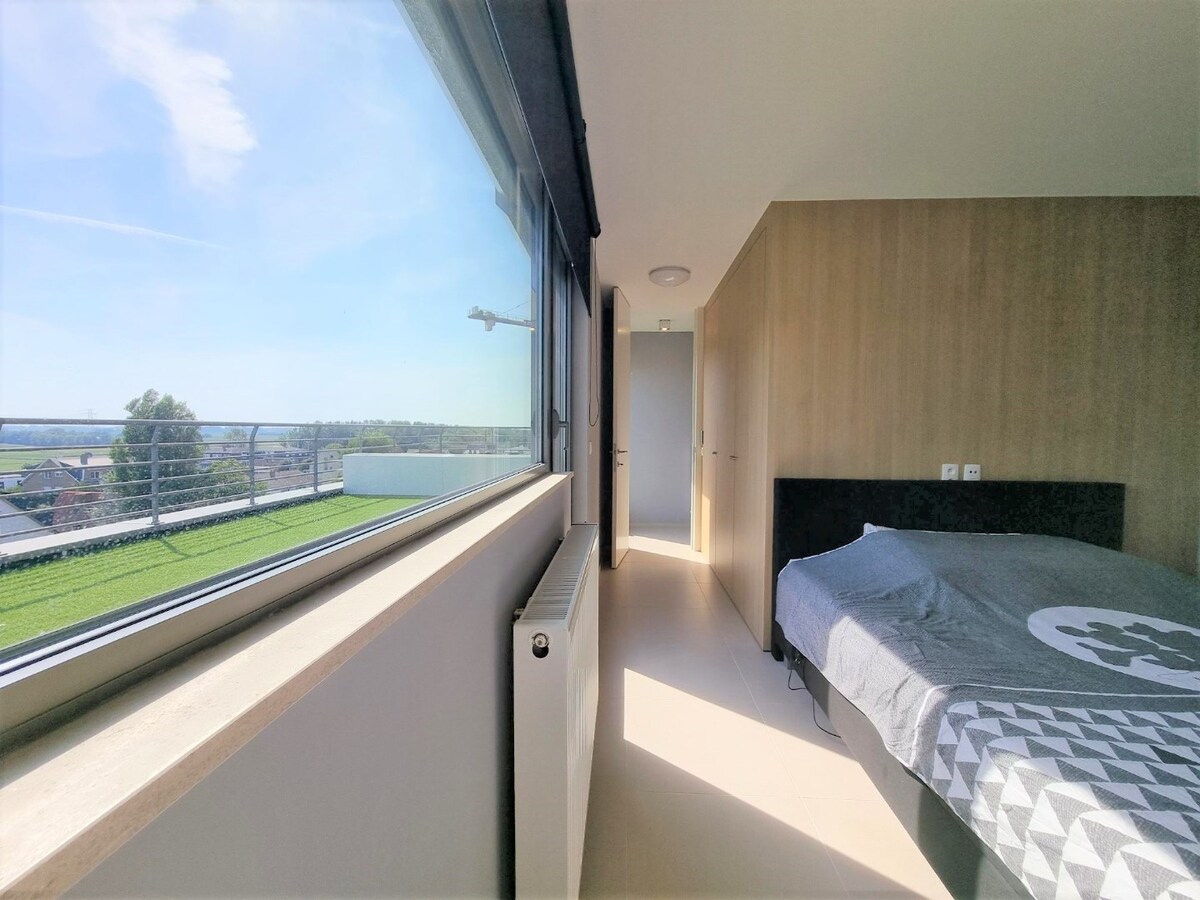 Prachtige penthouse met enorm terras (110m²!) en zeezicht - Zeebrugge 