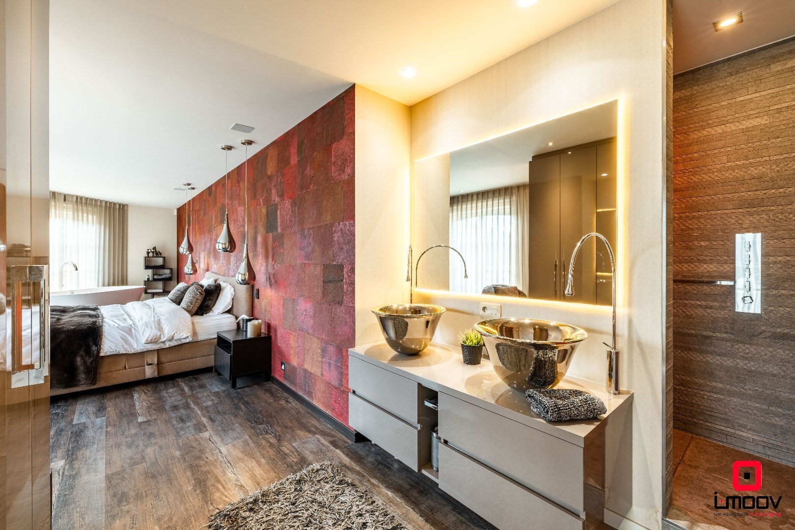 Exclusieve villa met infinity pool en resortgevoel op topligging in Mariakerke 