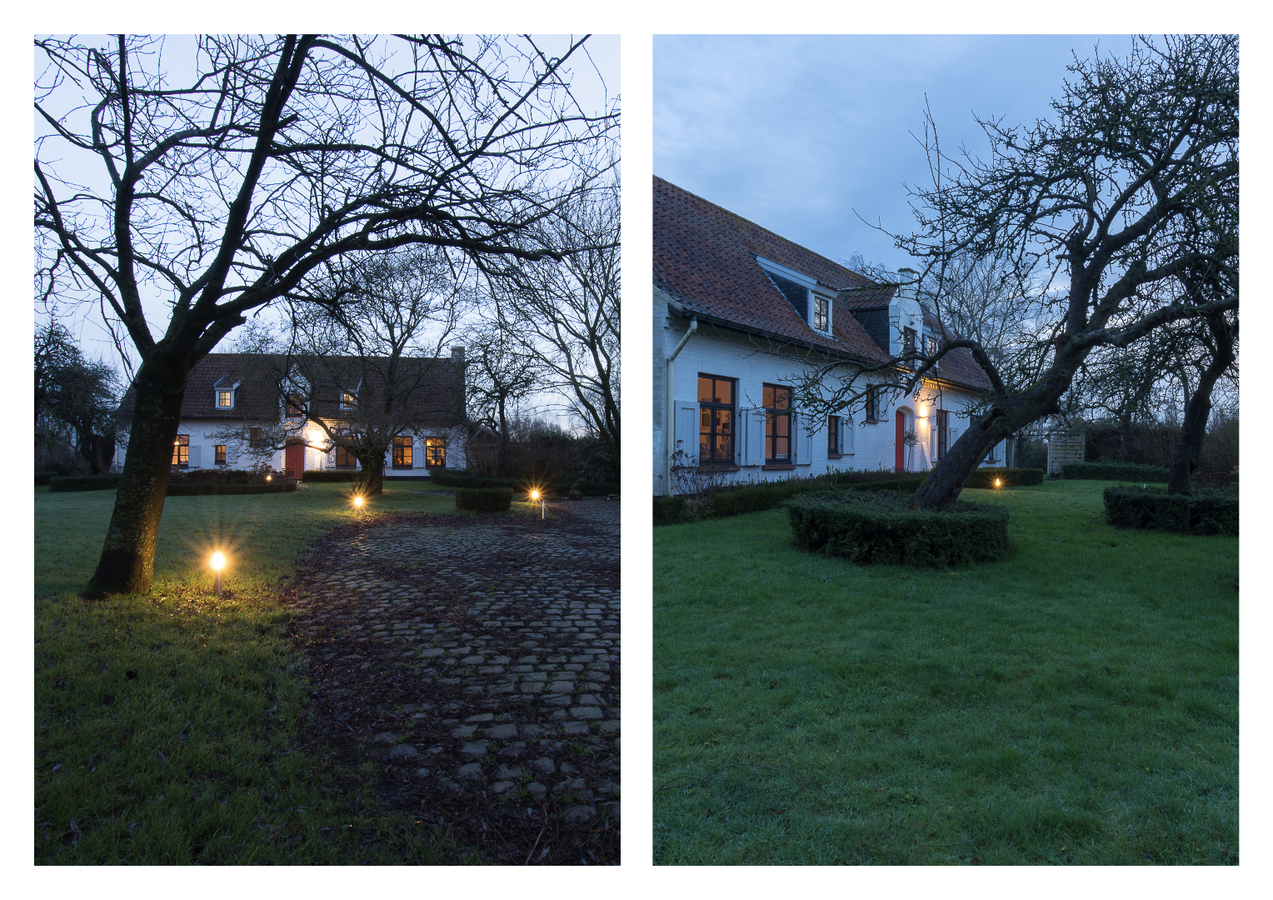 Idyllisch gelegen hoeve-villa met schuur 