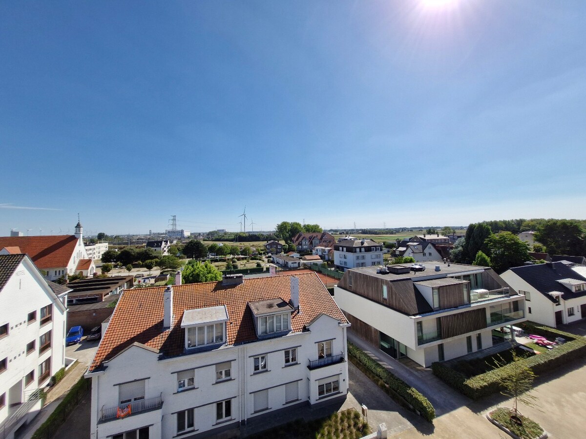 Lichtrijk appartement met groot zonneterras te Zeebrugge – op wandelafstand van de zeedijk 